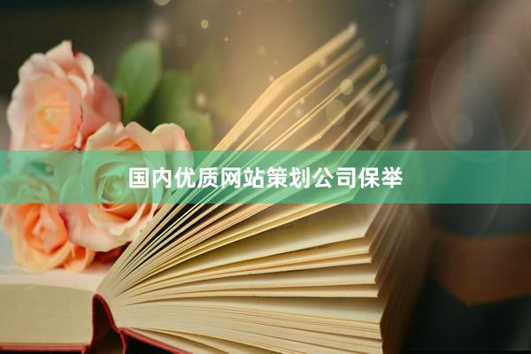 国内优质网站策划公司保举